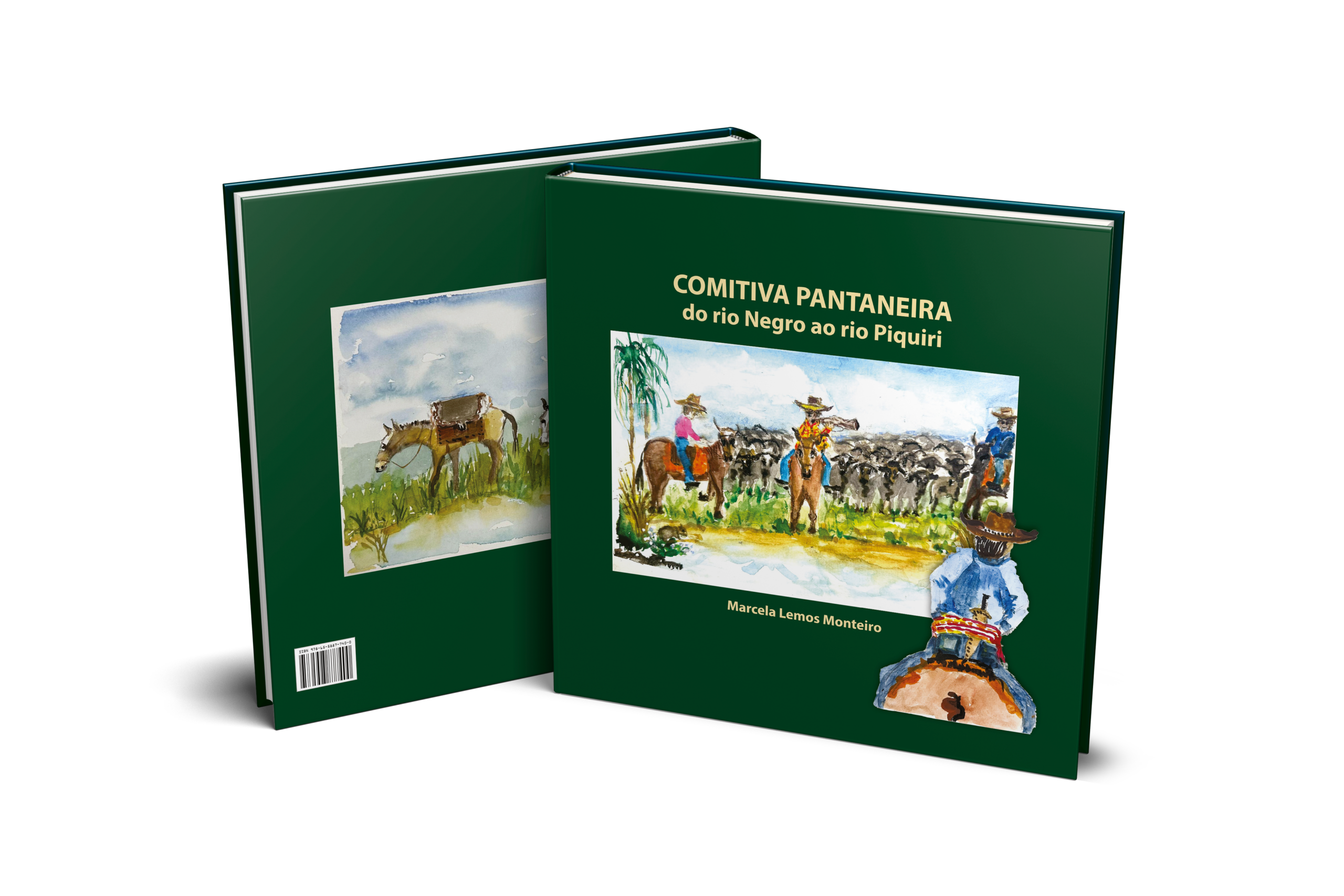 Livro Comitiva Pantaneira: do rio Negro ao rio Piquiri