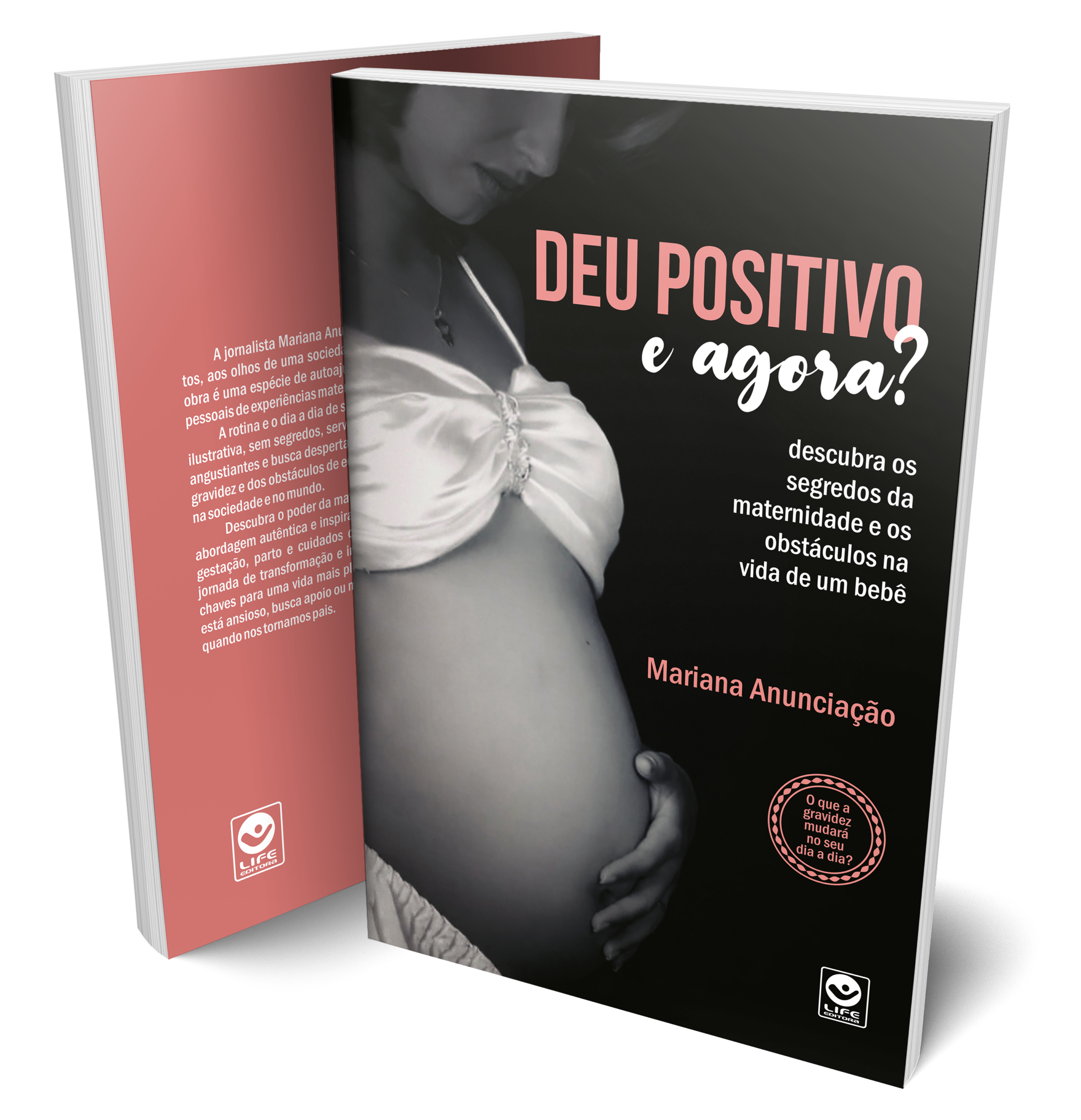Livro Deu Positivo e Agora? Descubra os segredos da maternidade e os obstáculos na vida de um bebê